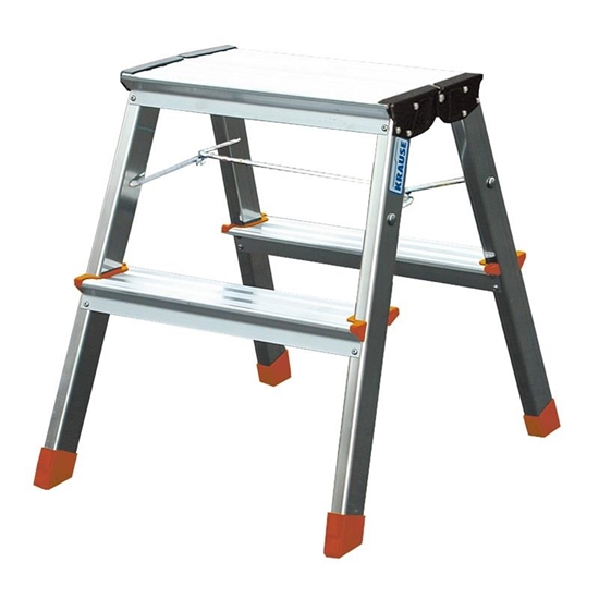 Picture of Krause Folding Step Treppy silver