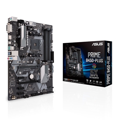 Picture of ASUS PRIME B450-PLUS AMD B450 Socket AM4 ATX