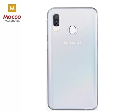 Attēls no Mocco Ultra Back Case 0.3 mm Silicone Case Samsung A805 / A905 Galaxy A80 / A90 Transparent