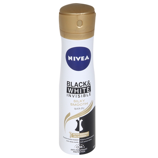 Изображение Dezodorants Nivea niveaBlack&White Silky Smooth siev. 150ml