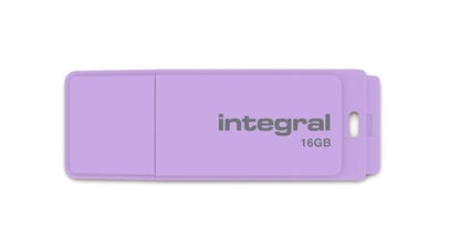 Picture of Integral 16GB USB2.0 DRIVE PASTEL LAVENDER HAZE USB flash drive USB Type-A 2.0