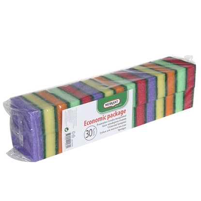 Attēls no Švamme trauku mazg.Merkant 30gab.23x45x75mm