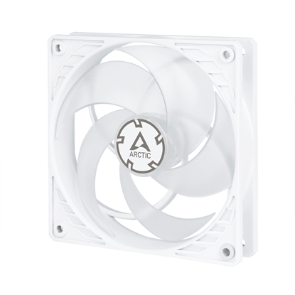 Picture of ARCTIC P12 PWM (White/Transparent) Pressure-optimised 120 mm Fan with PWM