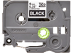 Изображение Brother labelling tape TZE-325 black/white 9 mm