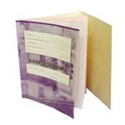 Picture of Kases grāmata A5,  2 kārtu,  50 kompl.