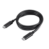 Изображение Lenovo 4X90U90619 USB cable 1 m USB C Black