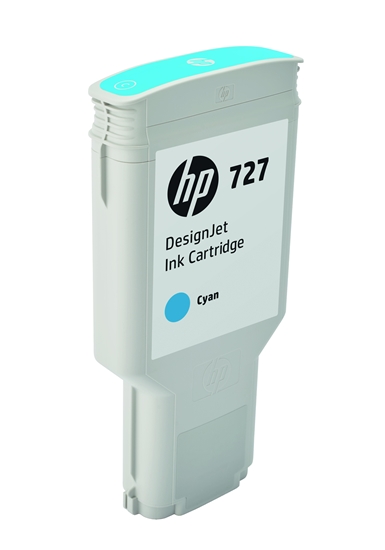 Picture of HP 727 300-ml Cyan DesignJet Ink Cartridge