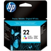 Изображение HP 22 Tri-color Original Ink Cartridge