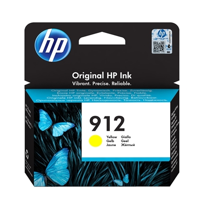 Picture of HP 912 Yellow Original Ink Cartridge