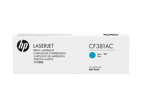 Picture of HP 312A (CF381AC) Toner Cartridge, Cyan