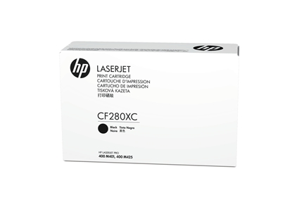 Picture of HP 80X (CF280XC) Toner Cartridge, Black