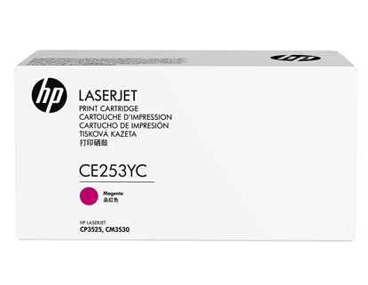 Изображение Toner HP 504YC Magenta Black Orygina  (CE253YC)