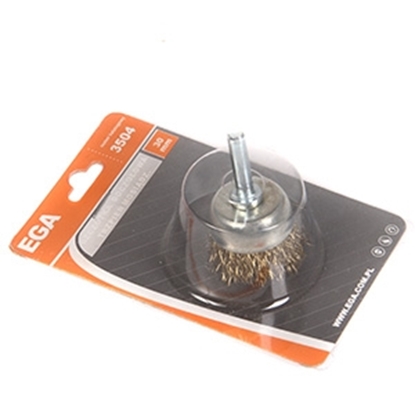 Изображение Birste otasveida d24mm misiņa, gofrēta