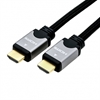 Picture of ROLINE HDMI High Speed Cable + Ethernet, M/M, black /silver, 1.5 m