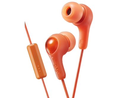 Attēls no JVC HA-FX7M-D-E Gymy Plus headphones with remote & microphone Orange