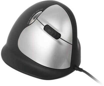 Attēls no R-Go Tools HE Mouse R-Go HE ergonomic mouse, large, right, wired