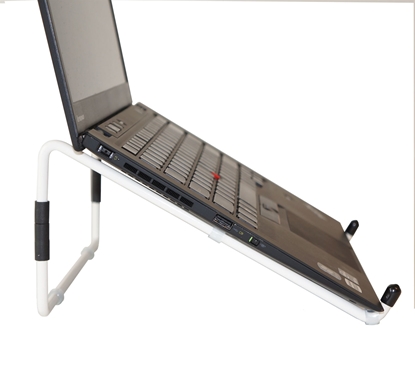 Attēls no R-Go Tools R-Go Steel Travel Laptop Stand, white