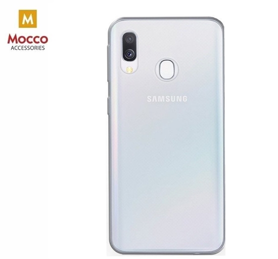 Picture of Mocco Ultra Back Case 0.3 mm Silicone Case for Samsung A105 Galaxy A10 Transparent