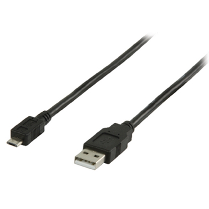 Picture of Vads USB2.0 A male - USB micro B male 0.5m VLCP60500B05