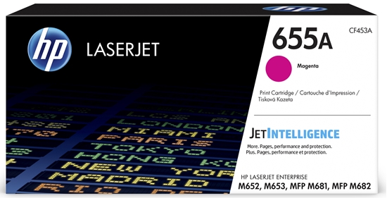 Picture of HP 655A Magenta Original LaserJet Toner Cartridge