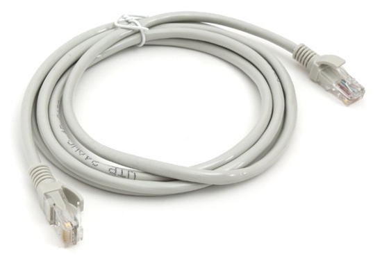 Picture of Omega LAN Cable / 5e cat / RJ45 / 2m / Grey