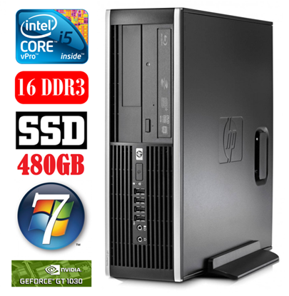 Изображение HP 8100 Elite SFF i5-650 16GB 480SSD GT1030 2GB DVD WIN7Pro