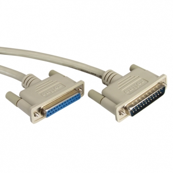Picture of ROLINE RS232 Cable, M - F, 4.5 m