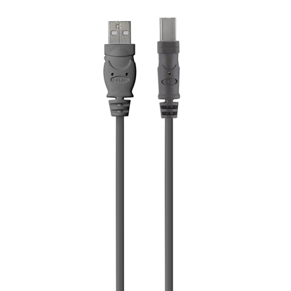 Attēls no Belkin USB 2.0 Premium Printer Cable, USB-A / USB-B, 1,8m, sw.
