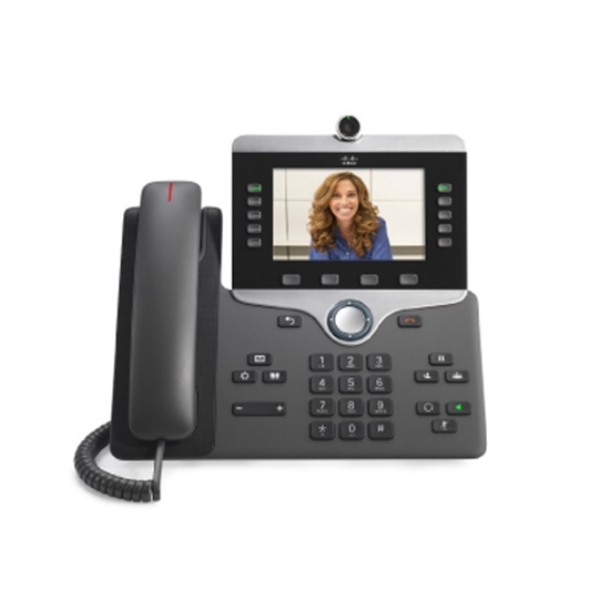 Picture of Cisco 8865 IP phone Charcoal Wi-Fi