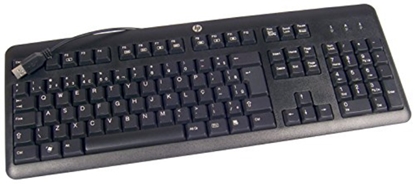 Picture of HP 672647-223 keyboard USB Czech Black