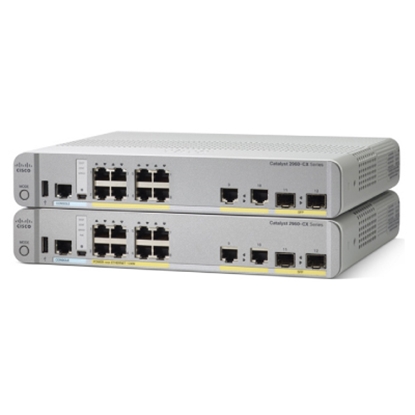 Picture of Cisco 2960-CX Managed L2/L3 Gigabit Ethernet (10/100/1000) Power over Ethernet (PoE) White