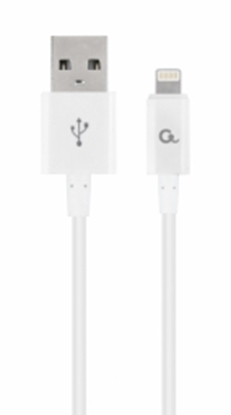 Изображение Gembird USB Male - Lightning Male 1m White