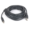 Изображение Kabelis Gembird Premium USB Male - USB Male B 3m Black