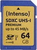 Изображение Intenso SDXC Card           64GB Class 10 UHS-I Premium