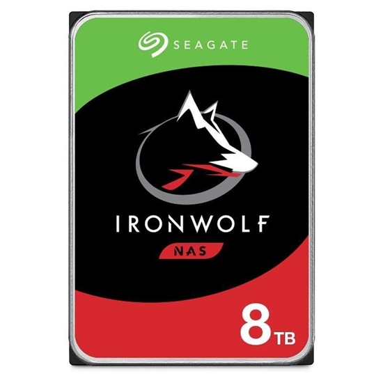 Picture of Seagate IronWolf ST8000VN004 internal hard drive 3.5" 8 TB Serial ATA III