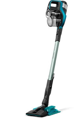 Изображение Philips SpeedPro Max Aqua Cordless Stick Vacuum cleaner FC6904/01 360 degree suction nozzle, 25.2 V, up to 75 min runtime, 3-in-1