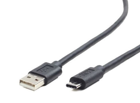Изображение Gembird USB Male - USB Type C Male 1m Black