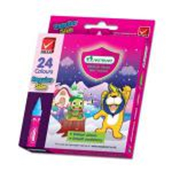 Picture of Krītiņi vaska 24 krāsas MASTERART