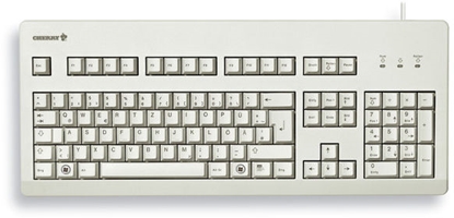 Attēls no CHERRY G80-3000 keyboard USB QWERTZ German Grey