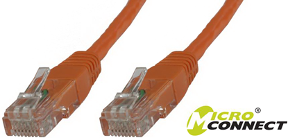 Attēls no MicroConnect Patchcord, U/UTP, CAT6, PVC, 2m, pomarańczowy (B-UTP602O)