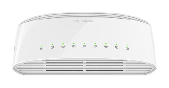 Picture of D-Link DGS-1008D/E network switch Unmanaged Gigabit Ethernet (10/100/1000) Black