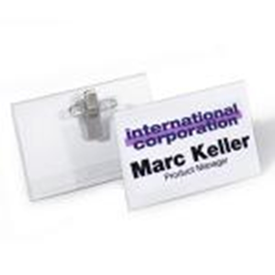 Picture of Identifikācijas karte,  90x55mm ar saspraudi un klipsi