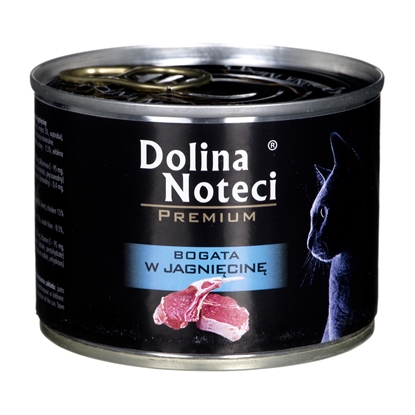 Picture of Dolina Noteci Premium rich in lamb - wet cat food - 185g
