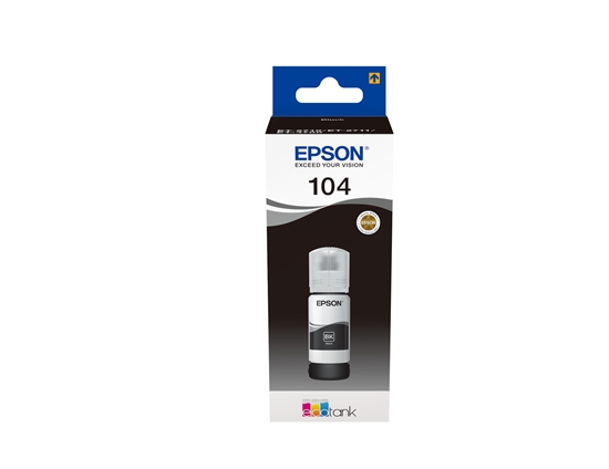 Изображение Epson EcoTank black T 104 65 ml               T 00P1