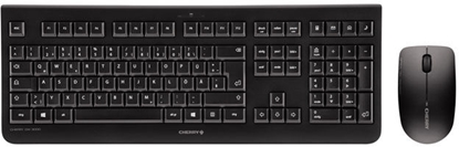 Attēls no CHERRY DW 3000 keyboard Mouse included RF Wireless QWERTY US English Black