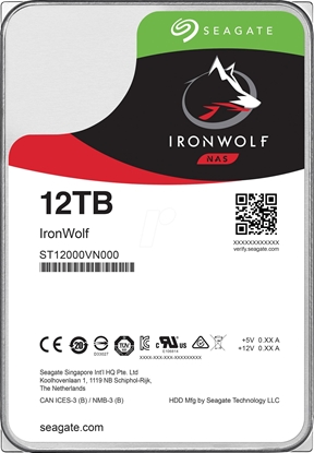 Изображение Seagate NAS HDD IronWolf 3.5" 12000 GB Serial ATA III