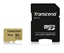 Picture of Transcend microSDHC 500S    16GB Class 10 UHS-I U3 V30 + Adapter