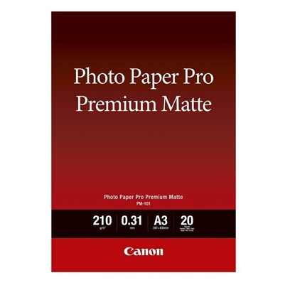 Attēls no Canon PM-101 Pro Premium Matte A 4, 20 Sheet, 210 g