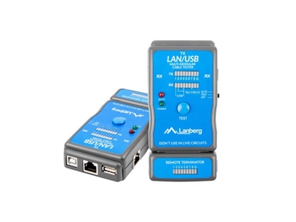 Attēls no LANBERG NT-0403 cable tester for wiring