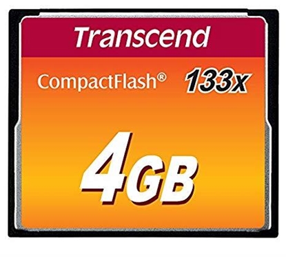 Attēls no Transcend Compact Flash      4GB 133x